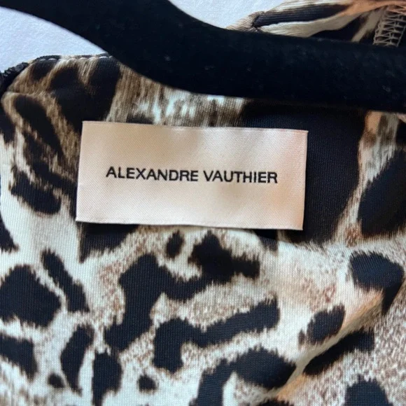 Alexandre Vauthier Leopard Dress! - Picture 6 of 6